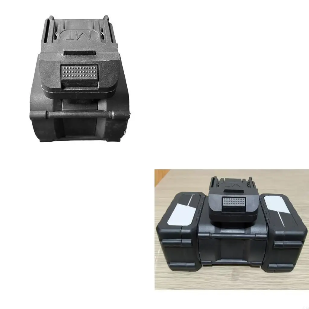 

Universal 18V lithium batteries Converter Adapter with Double Input Capability for BL1815 BL1830 BL1840 Enhances Power Tool