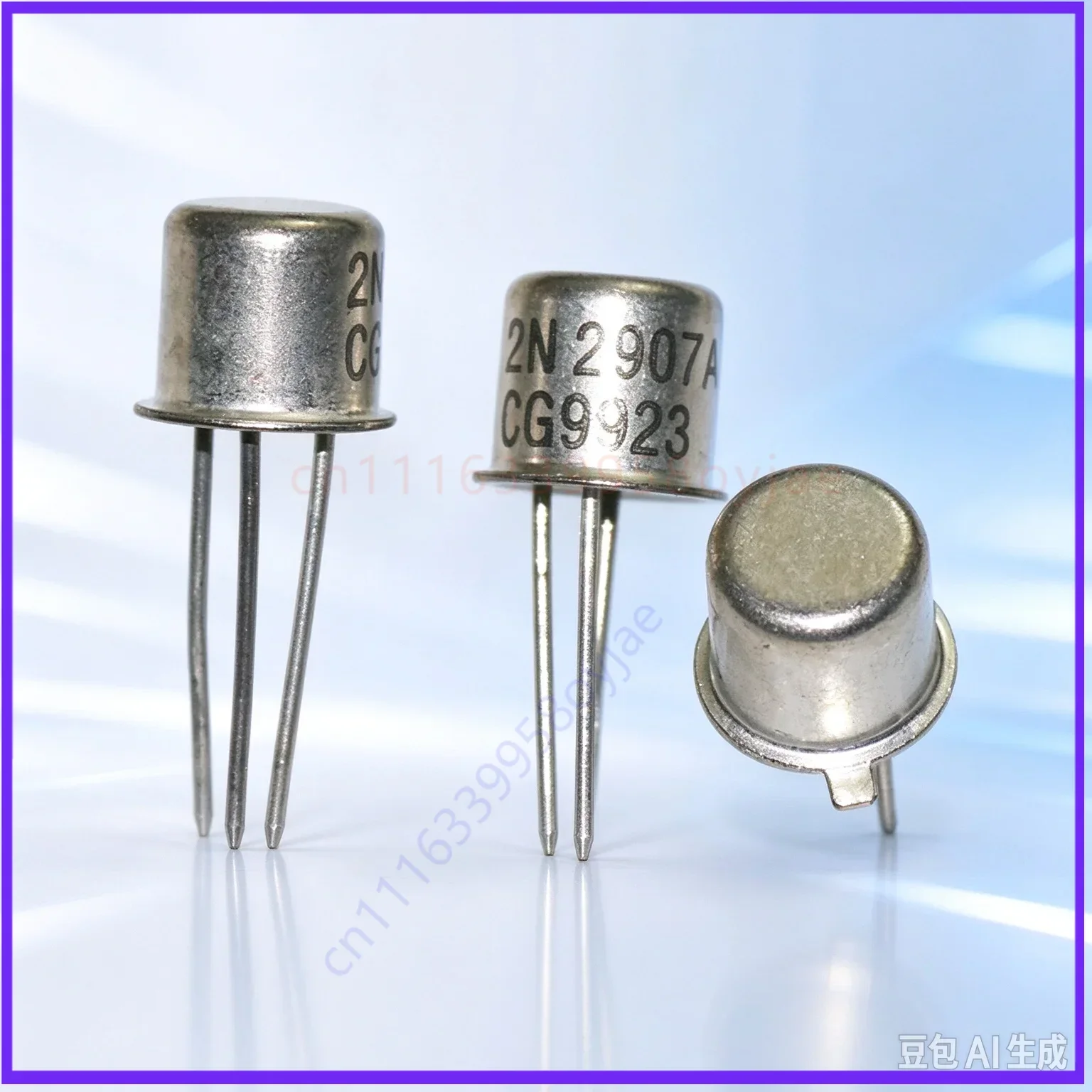Metal  unk  Can Transistor for 2N2907, 1969 Mini  unk  Class A Amplifier Tube Precision Pairing 10 Pairs Price