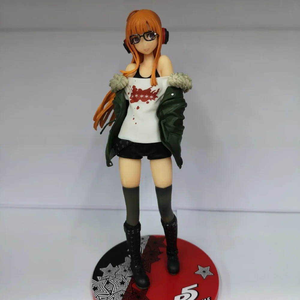 

Аниме Persona Futaba Sakura ПВХ фигурку Коллекционная модель игрушки куклы 21 см