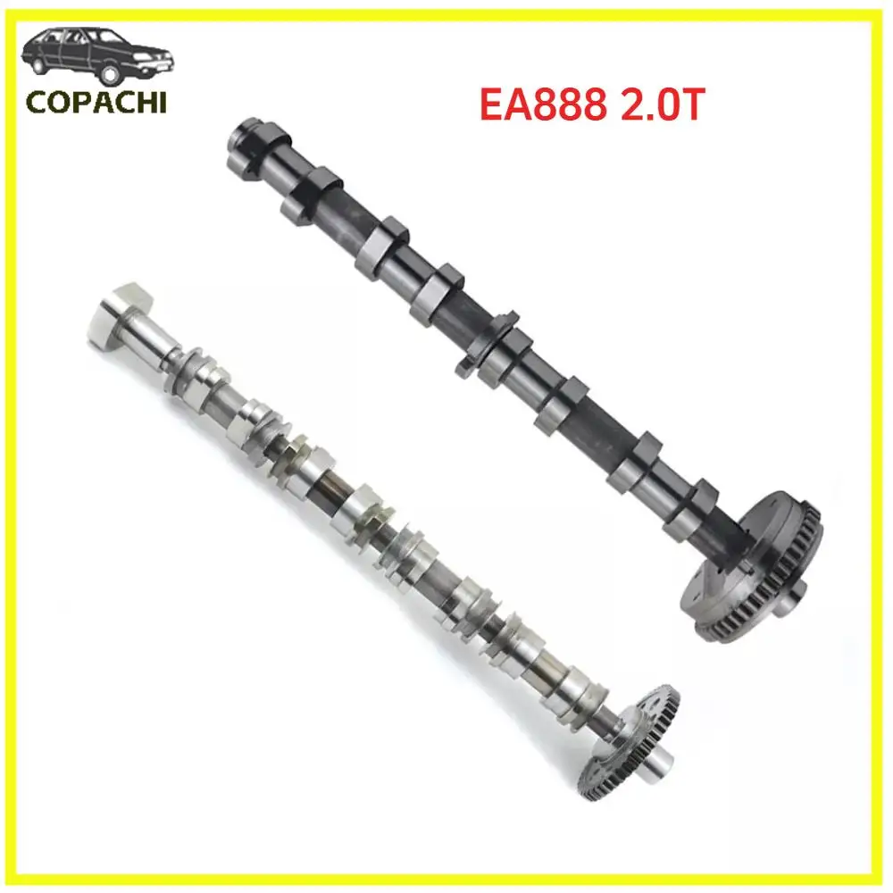 2pcs/Set Intake&Exhaust Camshaft with Adjuster Valve 06H109021H 06H109022B For Audi A4 A5 VW 2.0T Car Accessories Parts