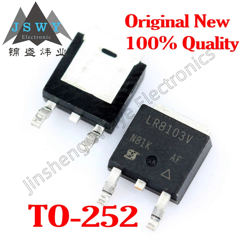 

((20-50PCS) IRLR8103VPBF IRLR8103V TO-252/N-Channel MOSFET Chip/Original Import/In Stock/Fast Shipping