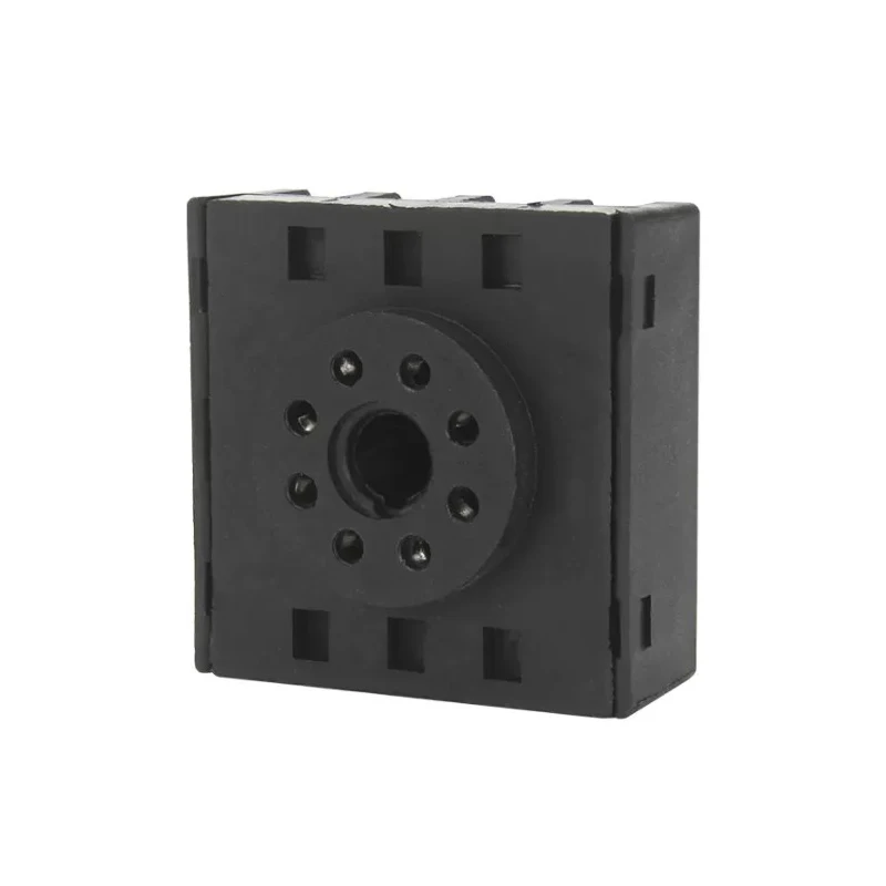 P3G-08 Solid State timer Accessory - Socket Circular Back Screw Connection Socket 2-Pole 8-Pin