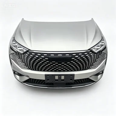 Hot Selling Auto Car Parts Body Kit Front Bumper Assembly With Grille Radiator Fan Headlight for Haval H6 Global Edition view 2