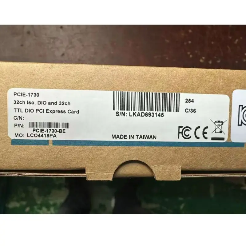 

Новая 32-контактная изолированная цифровая карта ввода/вывода PCI-1730 REV.A1 для быстрой доставки