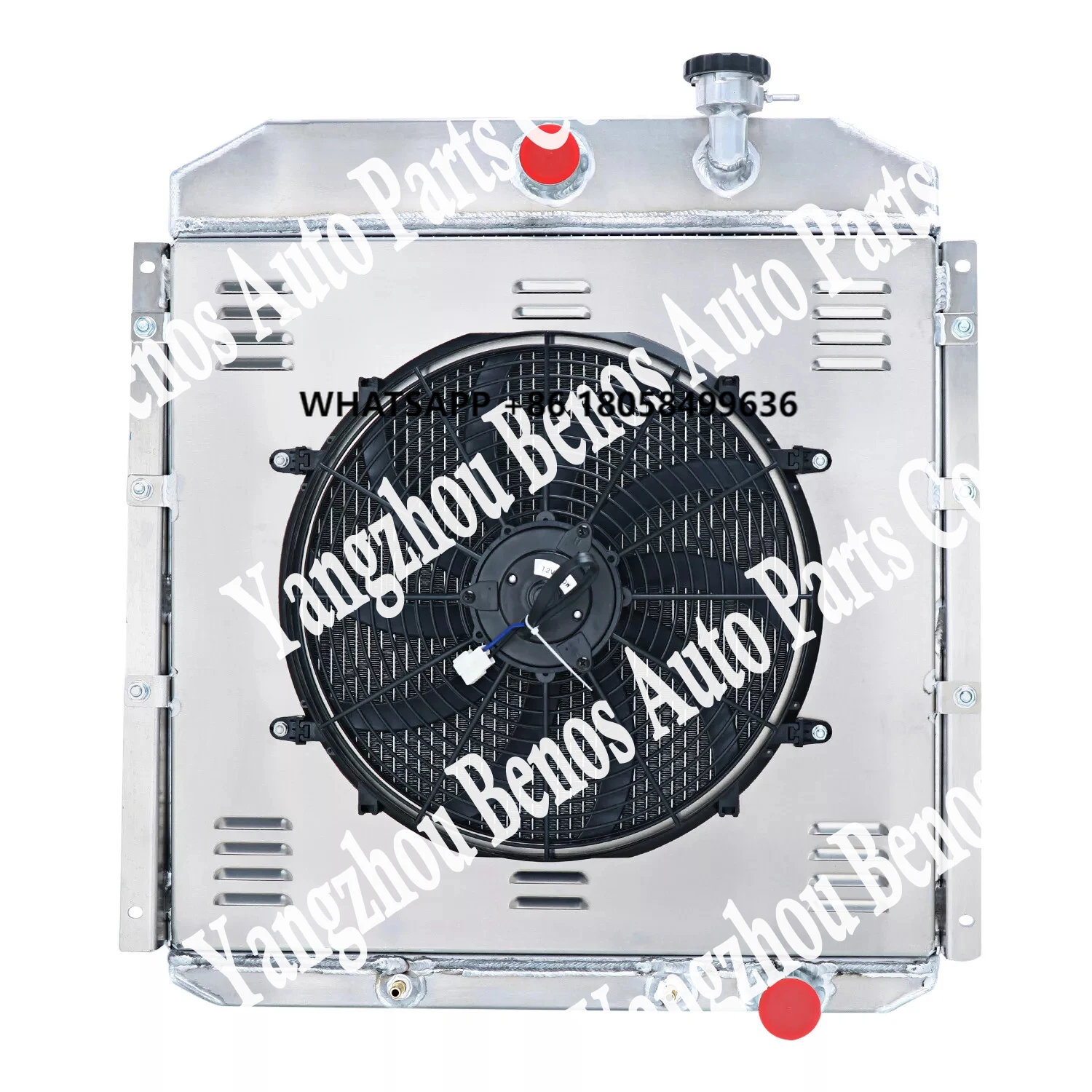 

2 Row Shroud Fan Radiator for Ford F-250 F-350 F450 F550 Super Duty 2003-2007 2005