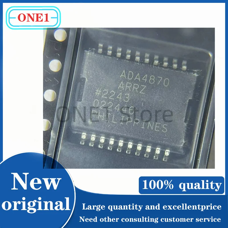 

1PCS/lot New original ADA4870ARRZ ADA4870ARRZ-RL Single 60MHz PSOP-20-11.0mm Operational Amplifier ROHS