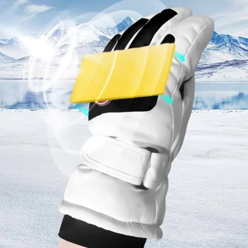 2026 Unisex Windproof Ski Gloves Cold-Proof Thermal Winter Gloves Light Duty Waterproof Cycling Gloves Winter Outdoor Sports