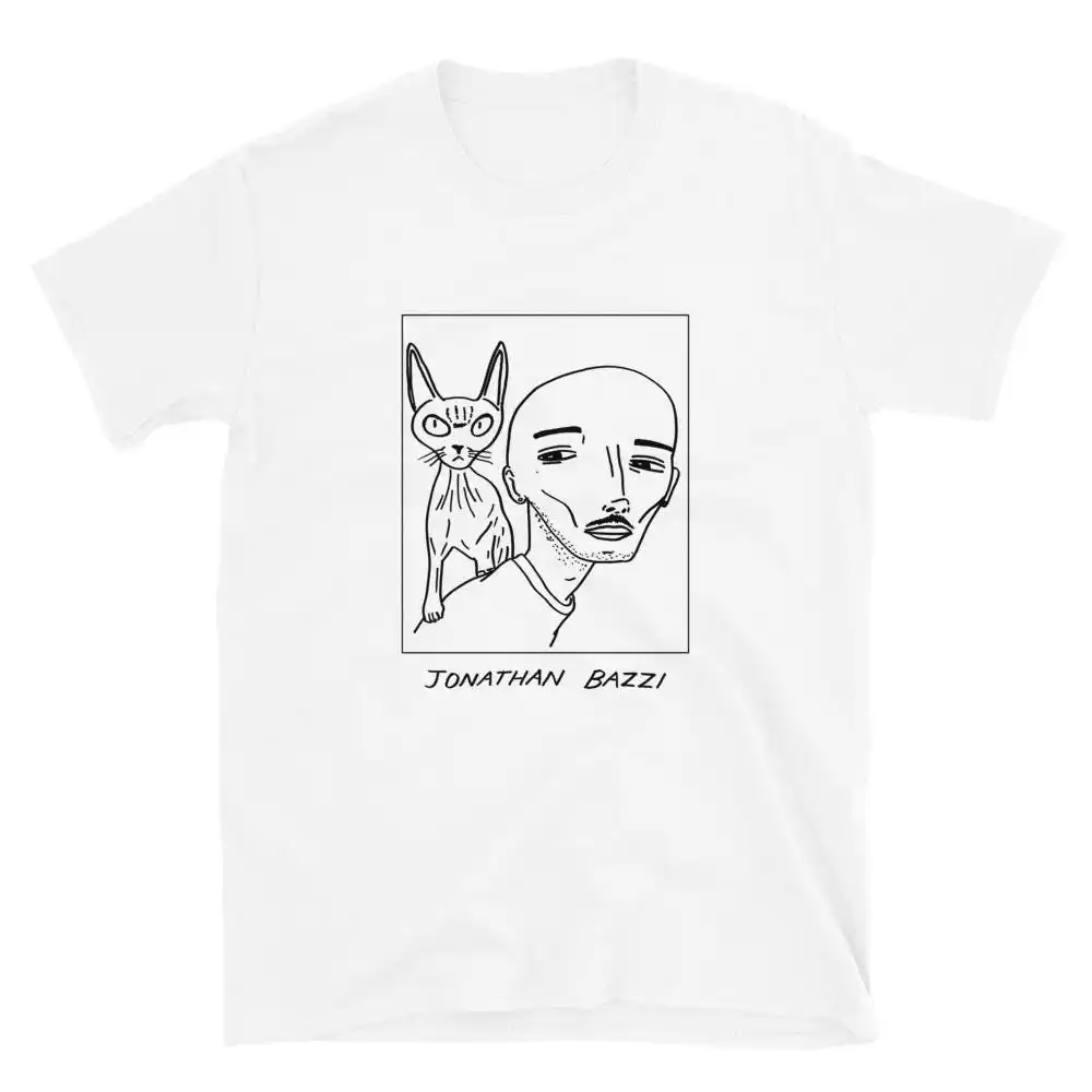 Badly Drawn Authors Jonathan Bazzi T Shirt FREE Worldwide Delivery