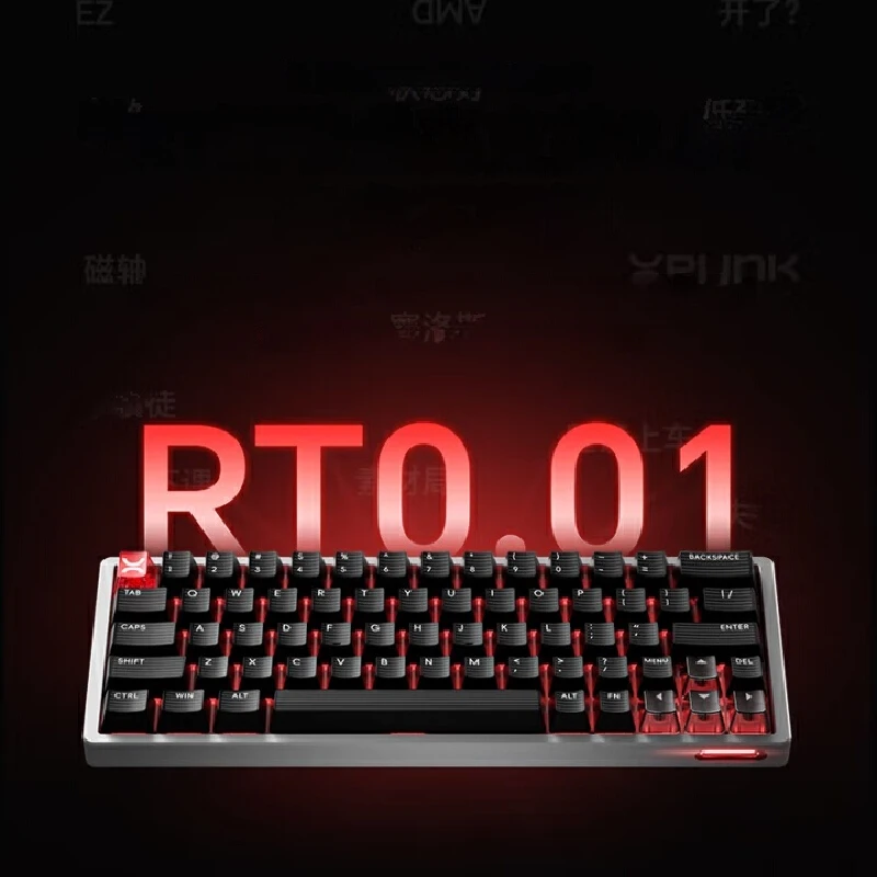 Scyrox Xpunk63 Magnetic Keyboard Wired 8KHZ RT0.01 RGB Magnetic Jade Gaming Mechanical Keyboard CNC Customised 0.125MS