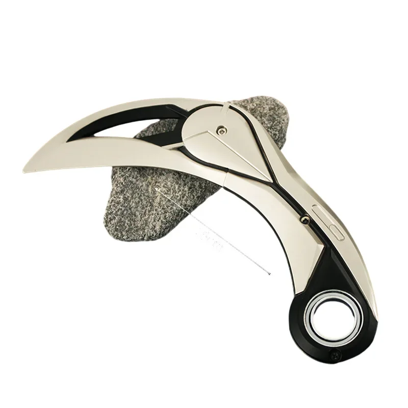 16cm Ion 2.0 Karambit Valorant Weapon Melee Game Peripheral Rotatable Knife Uncut Blade Weapon Model Sword Gifts Toys