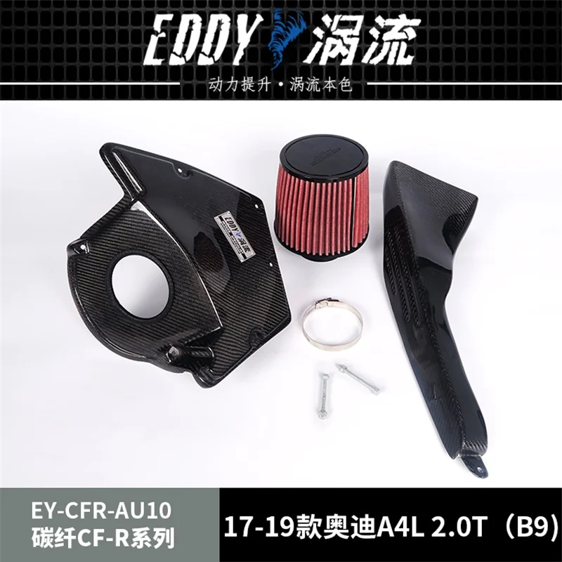 

EDDY Intake System Air Intake Pipe & Carbon Fiber Box Air Filter For Audi A4L A5 B9 2.0T 35/40/45TSFI 2017-2020