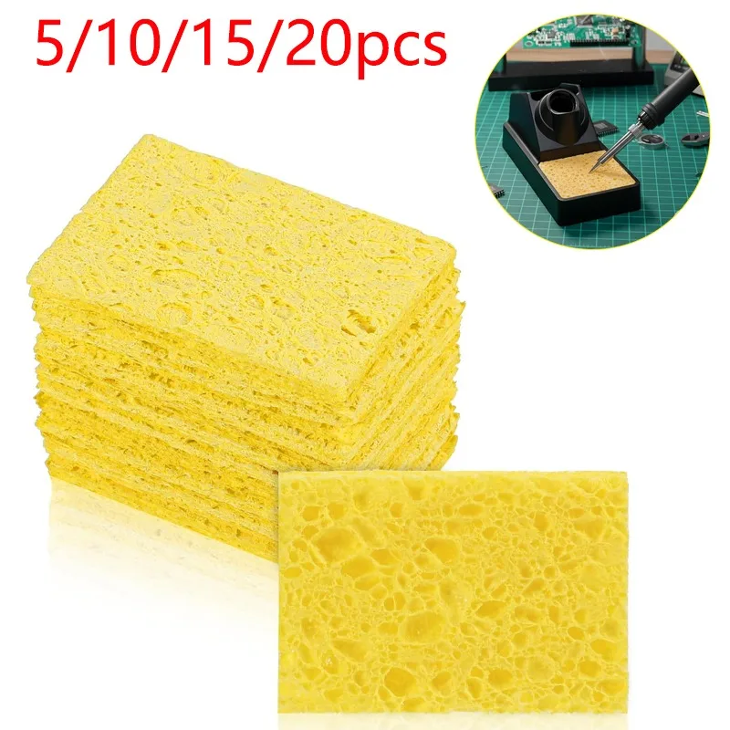 T12 Soldering Iron Cleaning Sponge for Cleaning Soldering Irons  Cleaining Tool Welding cleaning pad Soldering supplies