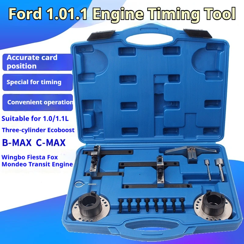 For Ford Imbo Focus 1.0 1.0T Engine Timing Special Tool Mondeo Three-Cylinder Timing Tool Gasoline Engine Timing Tool Kit