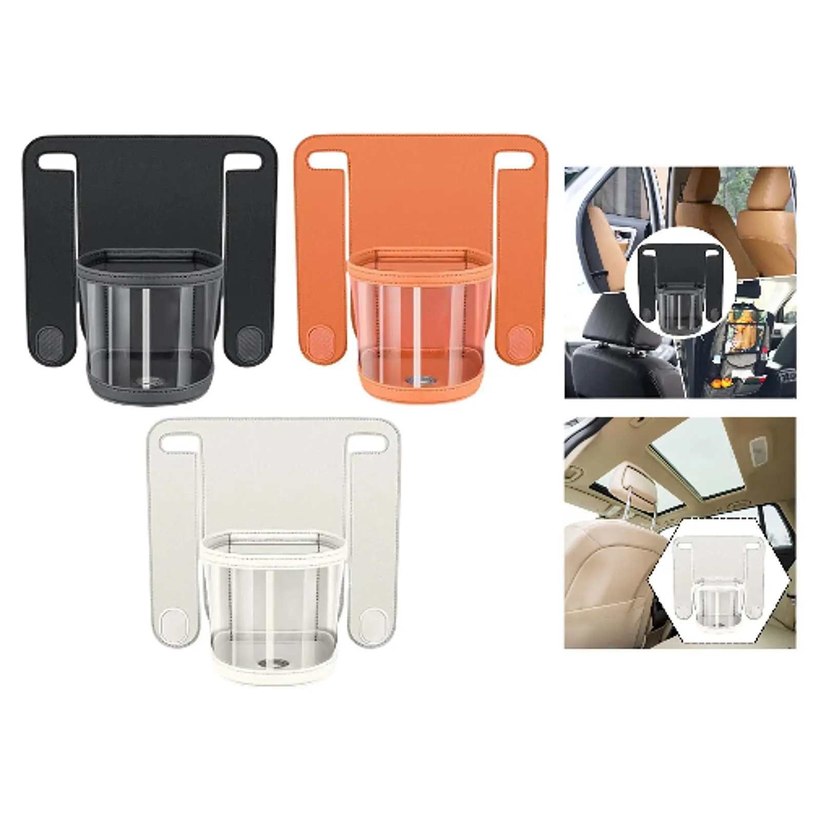 

Подголовник Подстаканник Автомобильный Подголовник Органайзер на заднее сиденье Простая установка Сумки для покупок Ключи Аксессуары премиум-класса Автомобильный подстаканник