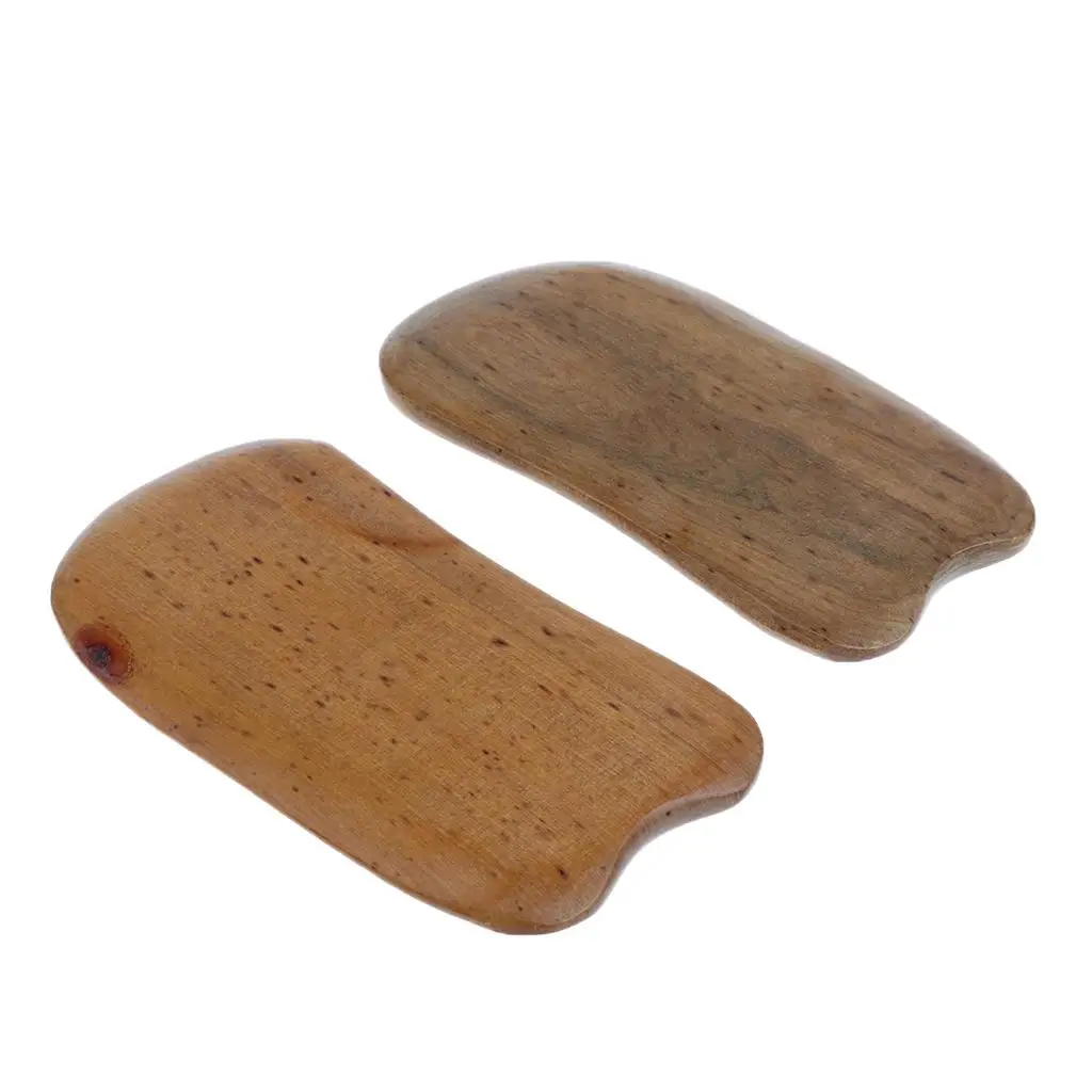 2pcs Plate Shape cosmetik Chinese Massage Scraping Board Tool