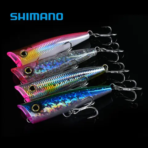 Shimano OP-152NE Popper Lure - 94g 15cm Saltwater Bait, Jet Water Surface Lure for Tuna, Long Cast Fishing Tackle