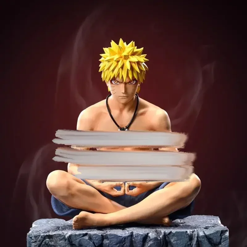 Uzumaki NarAANARUTO Anime PVC Collection Modèle Jouets, Figurines NarAAAction, Méditation, Décoration, Cadeaux