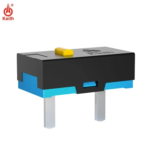 Imagen 2 del producto 10 Uds Kailh Micro interruptor 30M de vida ratón para juegos Micro interruptor 2 pines utilizado en ratones de ordenador botón izquierdo derecho