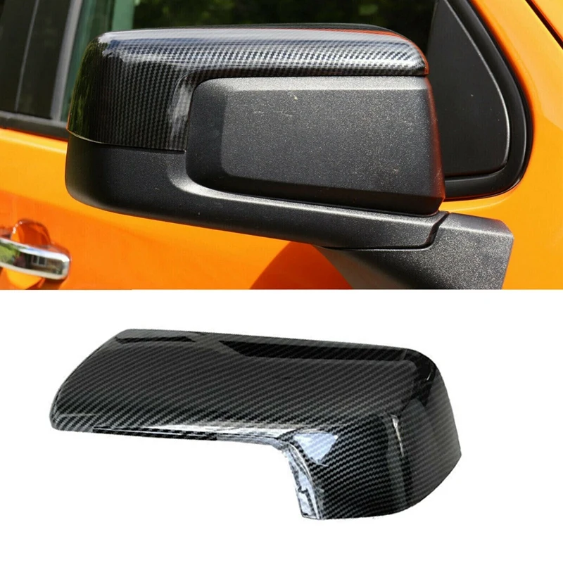 Car Conversion Rear View Mirror Covers Tape-On For GMC Sierra 1500 2019-2023 94469253 84469252