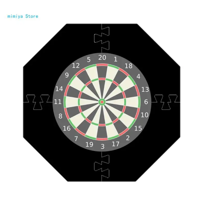 pipi Octagons Dartboards Surround Wall Protectors Board Surround Rings Removable Wall Protections Backboard Easy Install