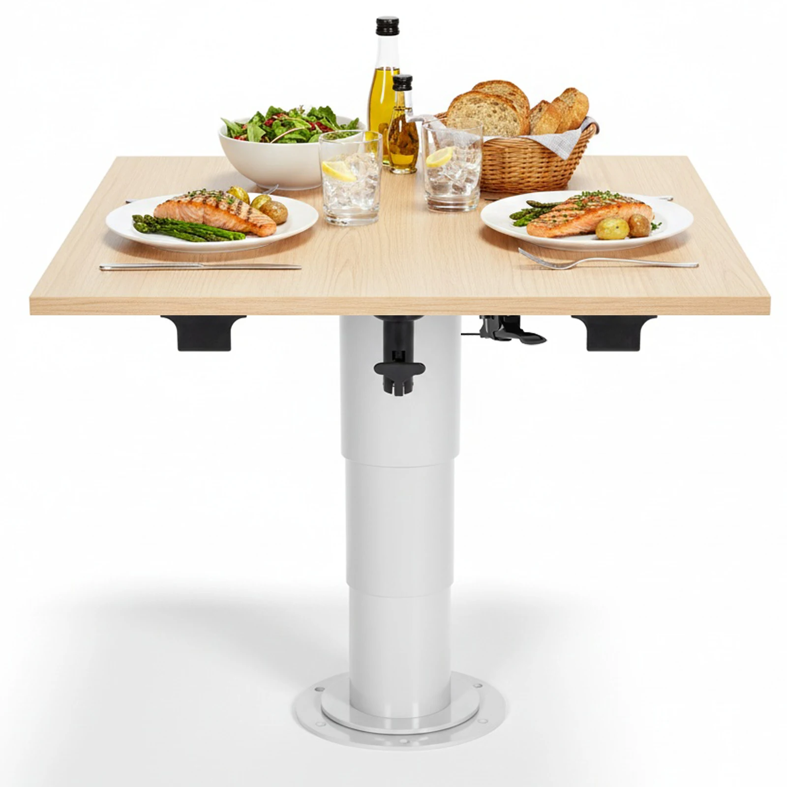 

RV Table Pedestal Stand Leg Height Adjustable Heavy-Duty Pneumatic RV Table Leg with Gas Lift for Camper Boat Tables