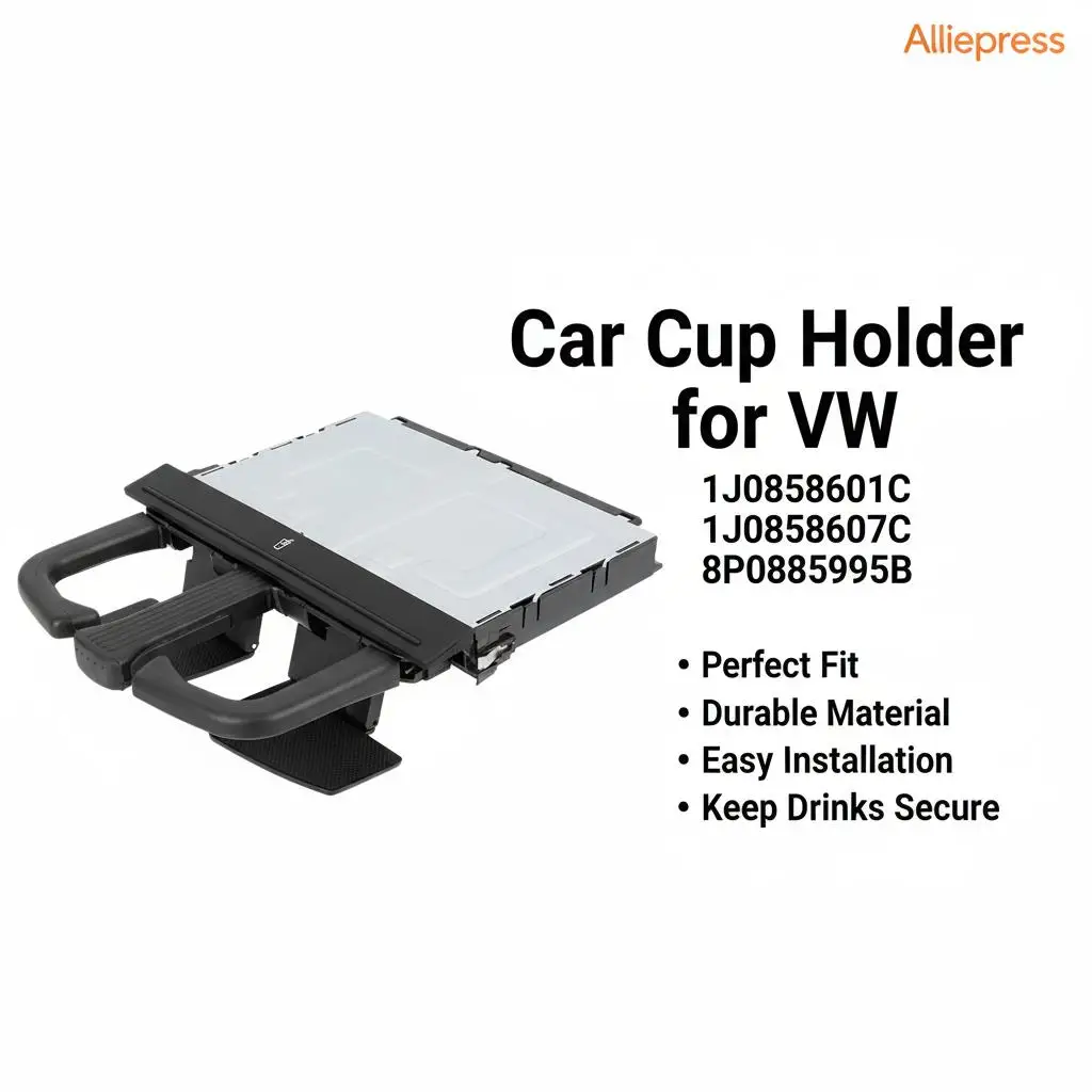 

Автомобильный подстаканник для Volkswagen, универсальный регулируемый противоскользящий держатель для бутылки с водой, органайзер для хранения в салоне автомобиля, подставка для напитков Acc