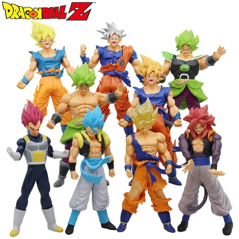 18cm Super Saiyan Figure Anime Figurine Dragon Ball Z Son Goku DBZ Action Figure Model Gifts Collectible Figurines for Kids