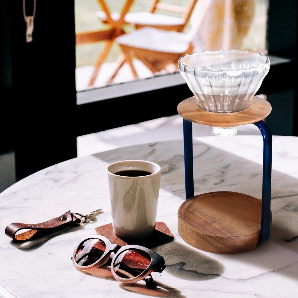 Pour Over Coffee Dripper Stand for Home Office and Outdoor Coffee