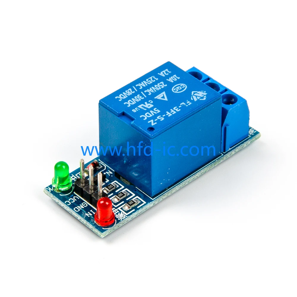 Hot Sell 1 Channel 5V Relay Module JQC-3FF-S-Z With Led JQC-3FF-S-Z