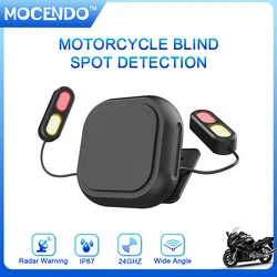 Motorcycle Radar Blind Spot Detection System - Long Range Moto Radar, Lane Change Assist with Millimeter Wave Sensor