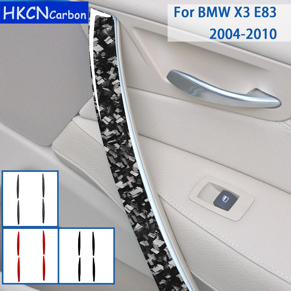 

Углеродное волокно для BMW X3 E83 2004 2005 2006 2007 2008 2009 2010, аксессуары, внутренняя дверь, подлокотник, панель, накладка, наклейка