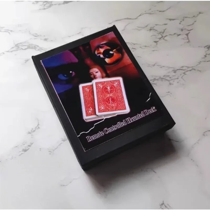 Invisible Hand Deck Magic Trick Self Moving Card Deck Selected Card Reveal Moving Coin Visual Close Up Magic Gimmick