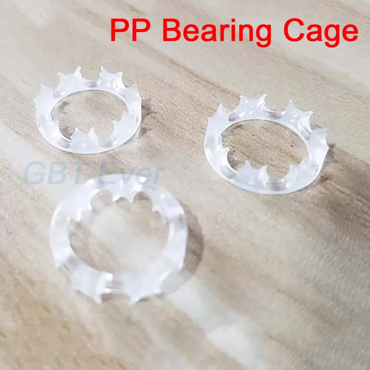 

10Pcs 608 Ball Cages Bearing Retainer Nylon Bearing Cage / PP Bearing Cage / 7-70Pcs 3.969mm Ceramic Balls 608 Balls
