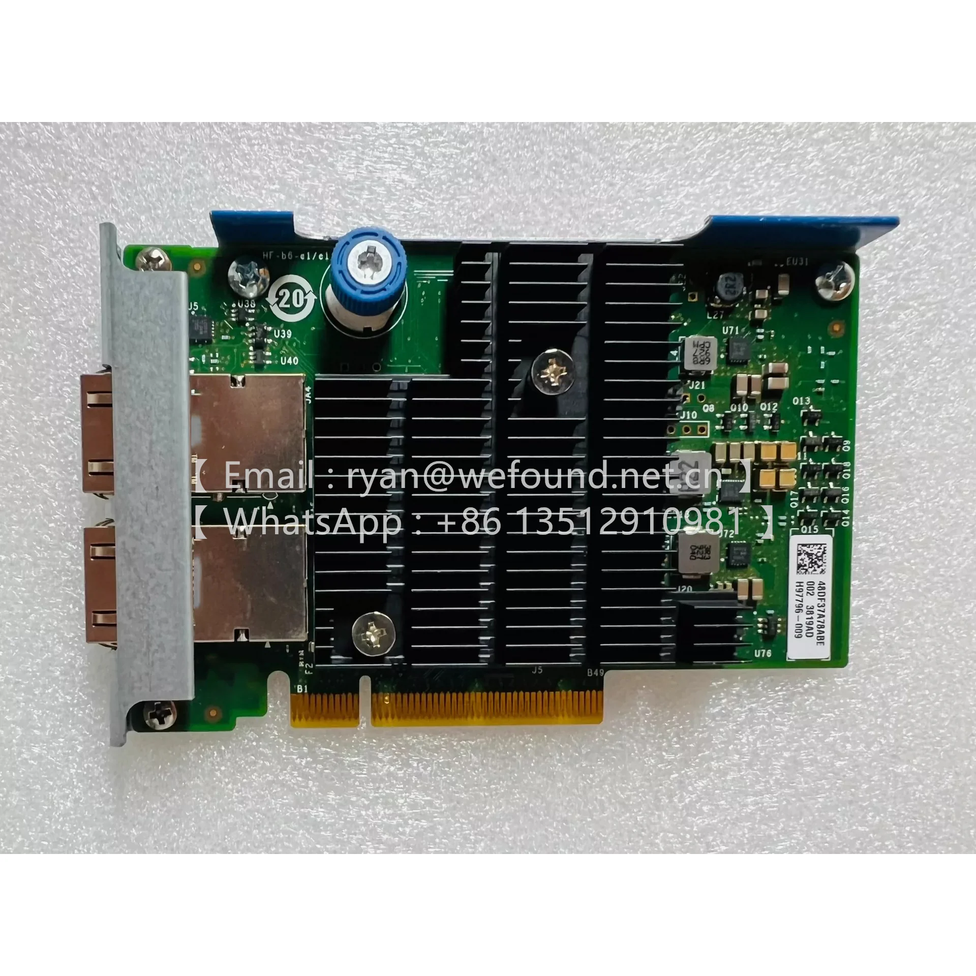 817745-B21 2-портовый адаптер Ethernet 10 ГБ FLR‐T X550‐AT2