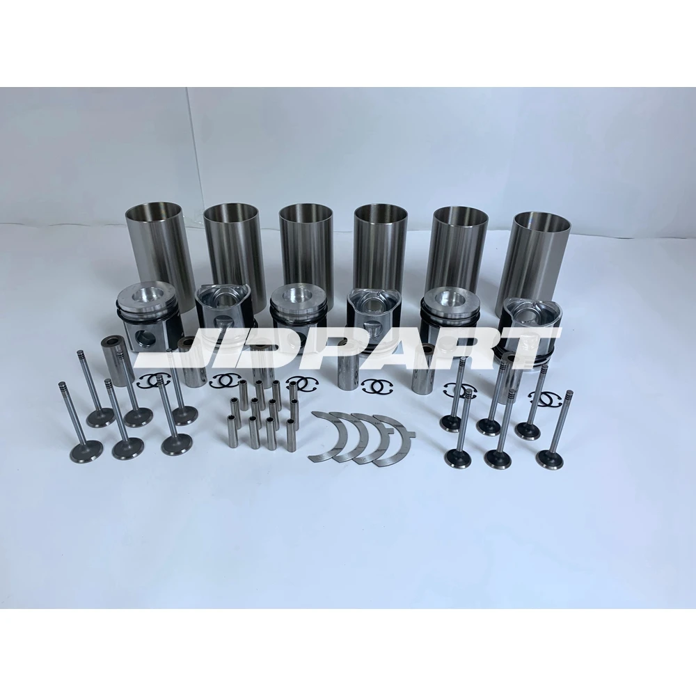 

6M1012 Cylinder Liner Kit With Valve For Deutz 6M1012 Engine Parts