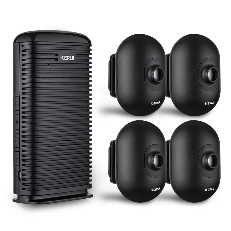 KERUI DW9 Garage Alarm Draadloze oprit Welkom Inbraakalarm Waterdichte Outdoor PIR Bewegingssensor Detector Beveiliging