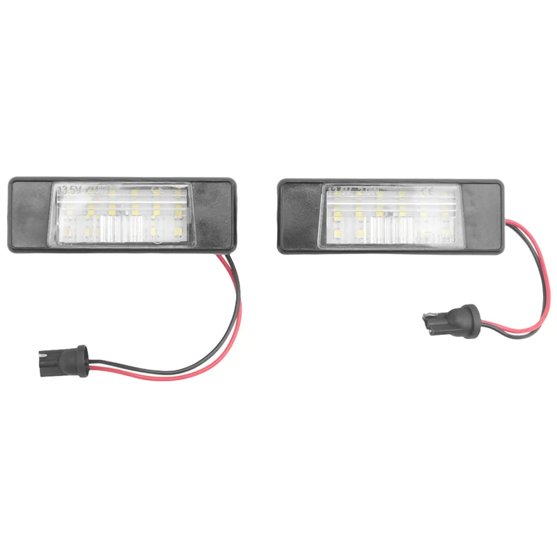 A64P-2PCS Car Trunk Number License Plate Light For Nissan Pathfinder R51 Versa Nismo Infiniti Q50