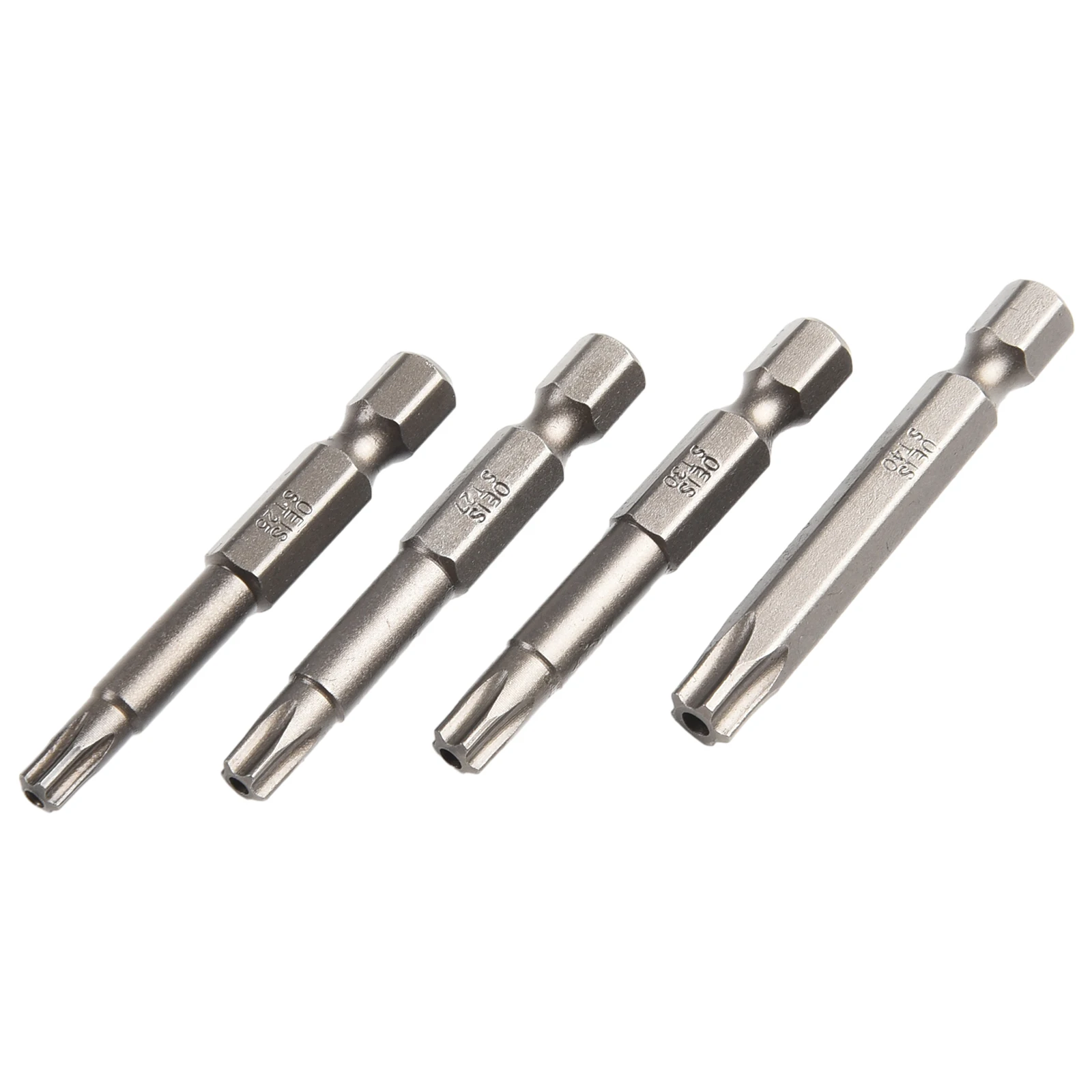 Magnetische Fivepoint Torx-schroevendraaierbitset 8-delig met 1/4 inch zeskantschacht Compatibel met elektrisch gereedschap en meer