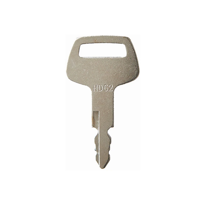 

1 Piece HD62 Key For Hyundai Bobcat Hitachi Thomas Ford Sunward Massey-Ferguson Excavator Dozer Skidsteer H808 Nagnao