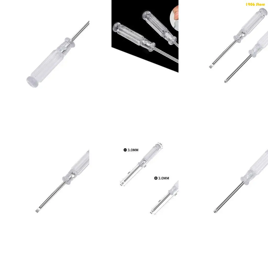 U1JB Pocket 3.0mm Screwdriver Flat for Head Screwdrivers Home Appliance Rep