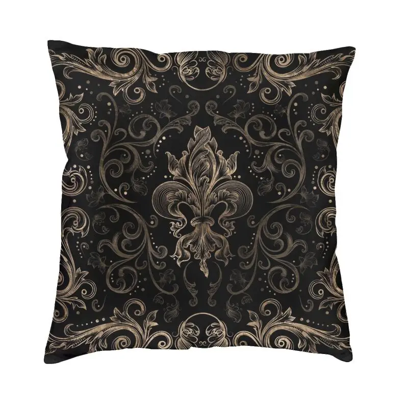 Gold Filigree Fleur…