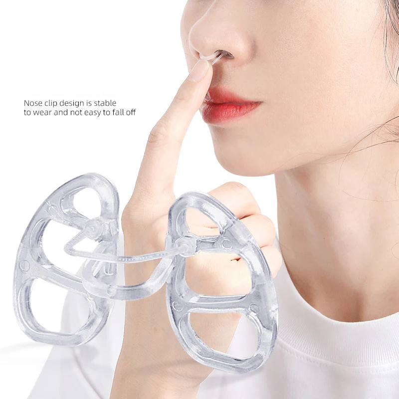 1/4Pcs Anti Snore Nose Clip Device Sleeping Aid Equipment Anti-Snoring Breathe Aid Nasal Dilators For Better Sleep