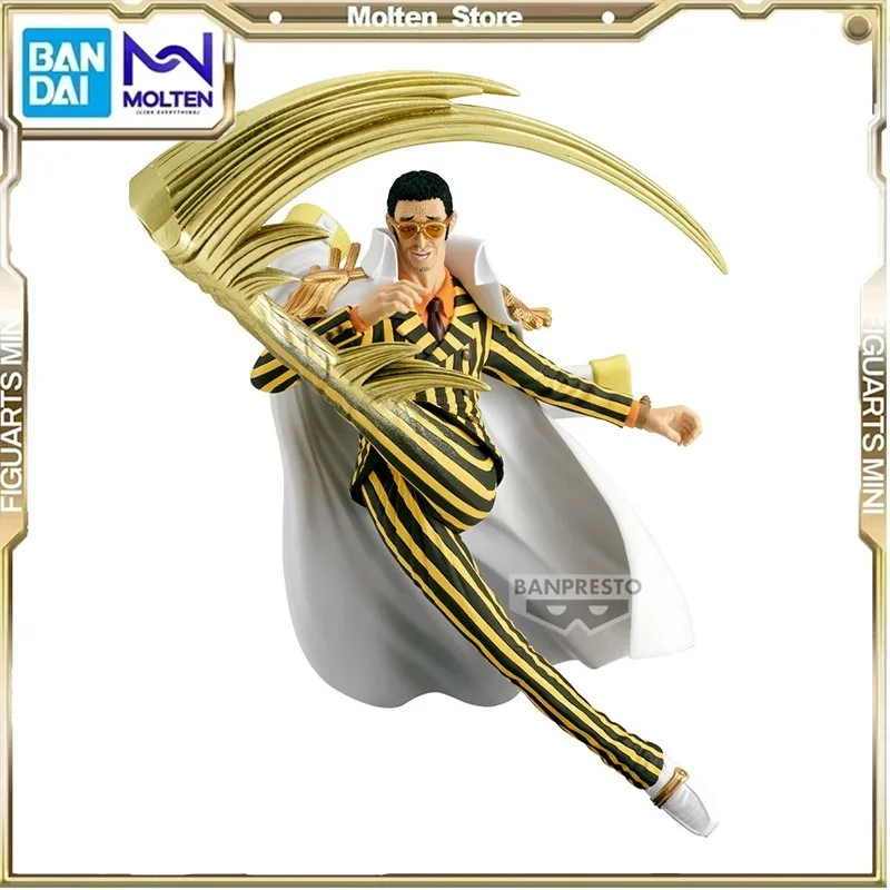 

Bandai натуральная ONE PIECE Borsalino, экшн-фигурка, развлекательная Коллекционная модель, игрушки, детский подарок на день рождения