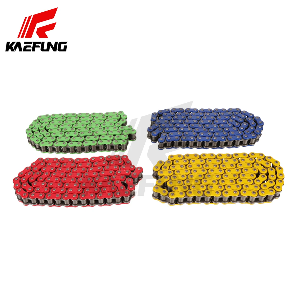 428H-110L color chain For Kart ATV ATV off-road Link Chain Replacement Spare Parts