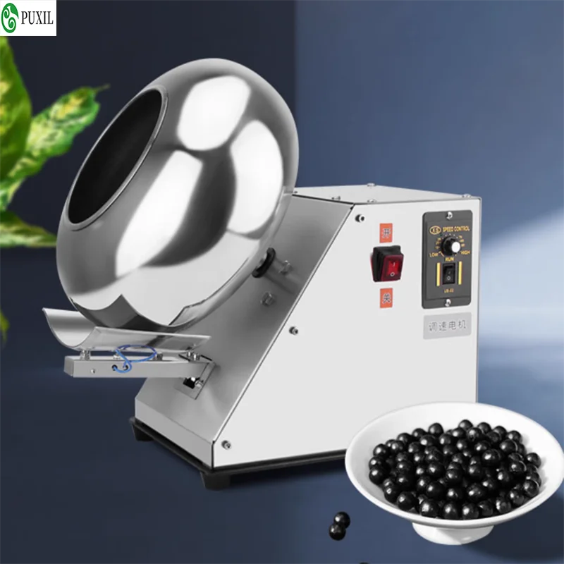 Traditional Chinese Medicine Coating Machine Pill Polishing Peanut Chocolate Candy Coating Machine Rolling Machine byReprendre d