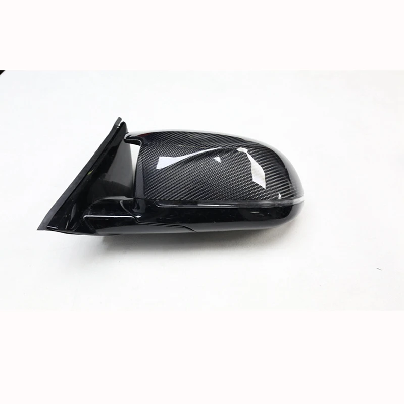 Carbon Fiber Fibre Side Mirror Cover Caps For  X3 X4 X5 X6 X7M