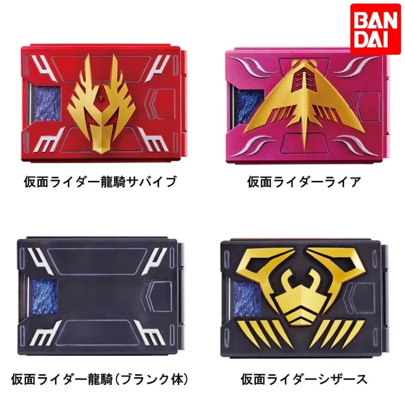Cinturón Oficial Bandai Kamen Rider Ryuki CSM Selection con Hebilla V Dragvisor y Tarjeta Ryuga Ouja Tokusatsu, Modelo Coleccionable, Juguete, Regalo