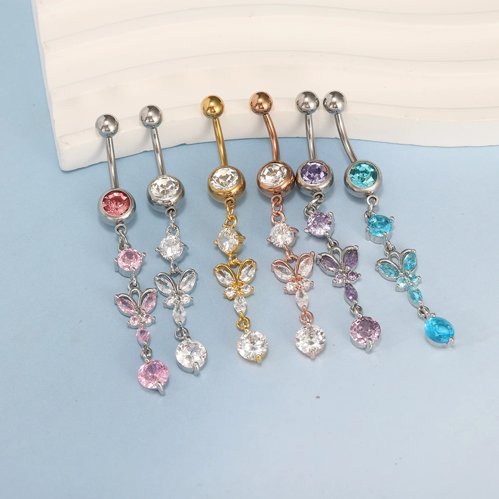1 pz Piercing per Ombelico a S - Body Jewelry Co recensione e prezzo