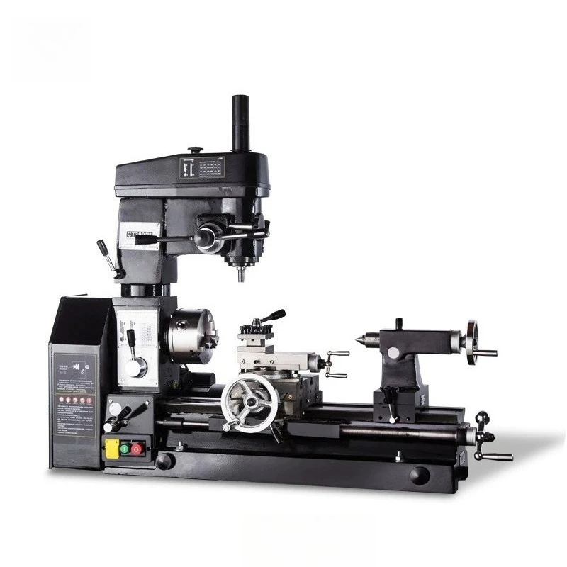 Haushaltsdrehmaschine, kleine Multifunktionsdrehmaschine, Bohr- und Fräsmaschine, Holzbearbeitungsdrehmaschine, Tischbohrmaschine