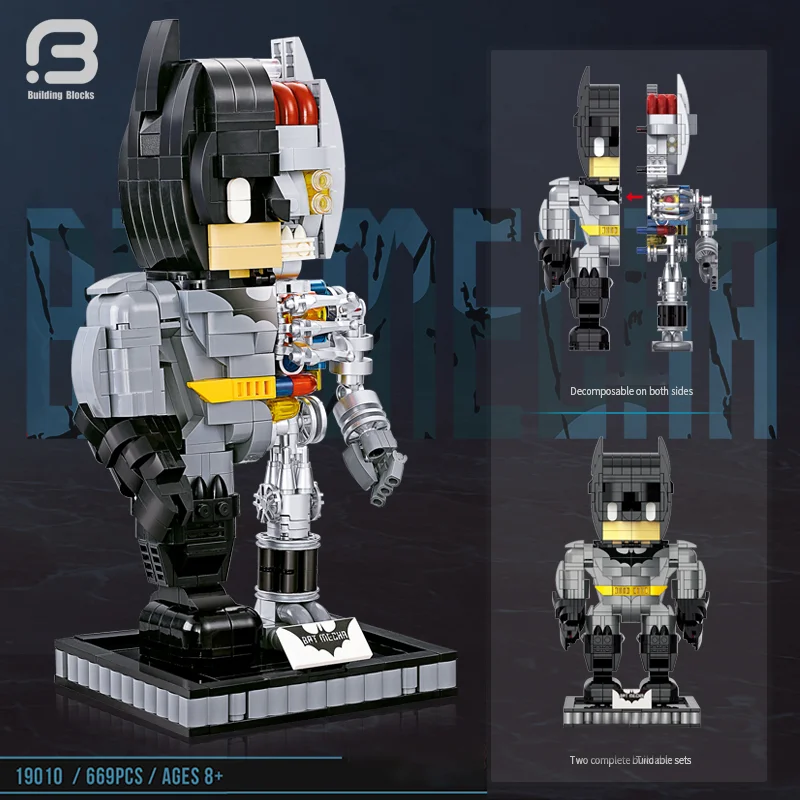 Movie Mechanical Armor Robot Building Blocks High-Tech Bricks Toy Collectible Models Fashion Toys Birthday Boys Kids Gifts